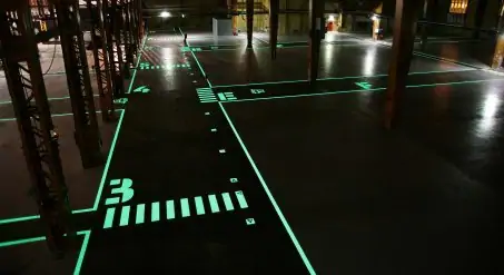De toekomst van glow in the dark in belijning
