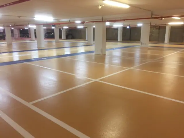 parkeergarage belijning
