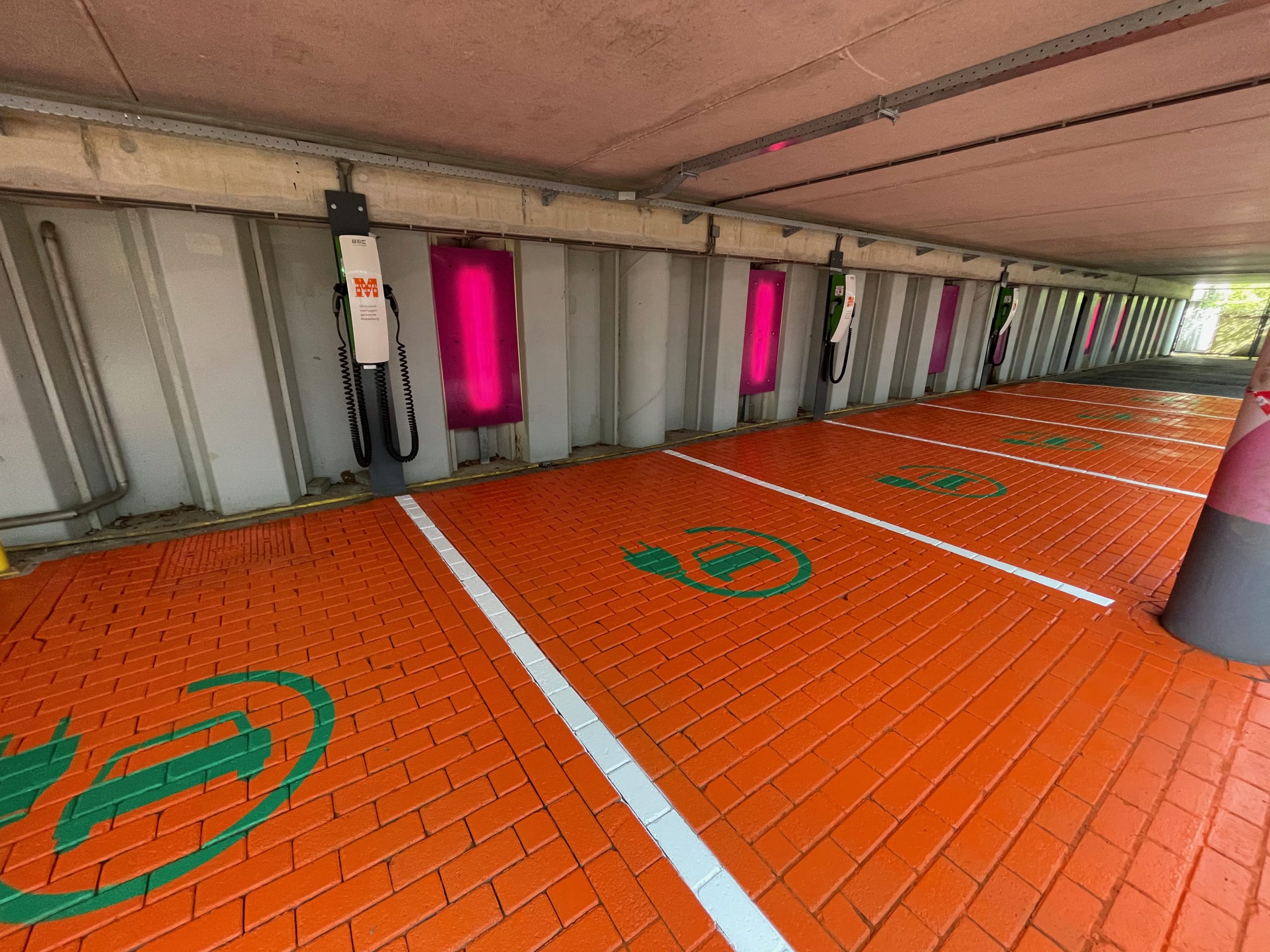 elektrisch laden belijning