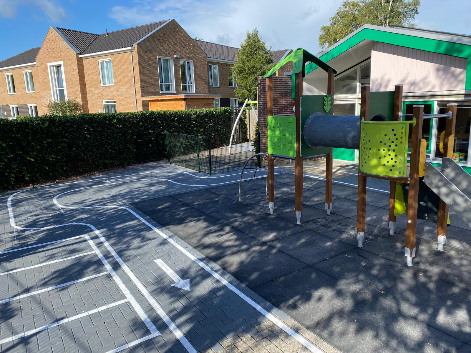 Schoolplein belijning