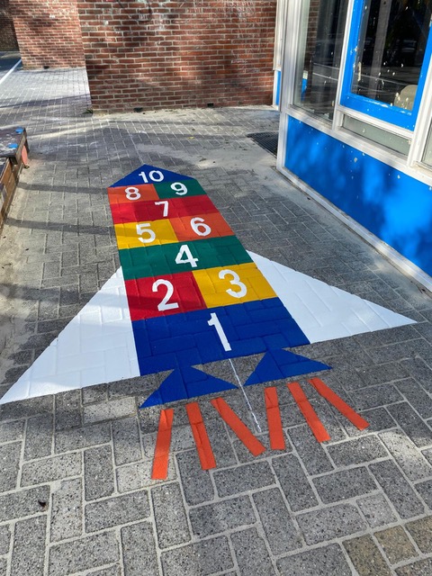 Schoolplein belijning