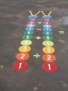 Schoolplein belijning
