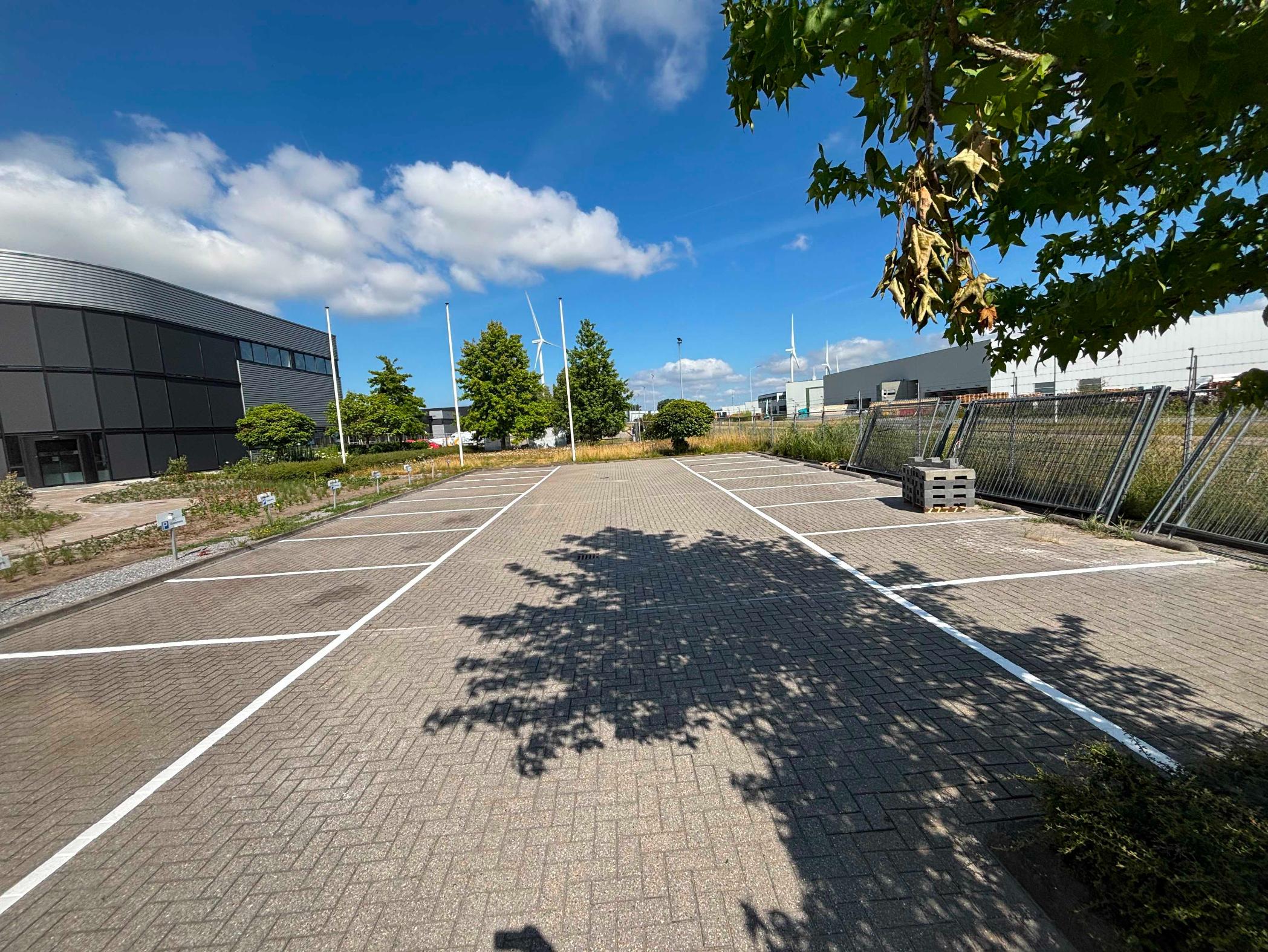 parkeervakken belijning