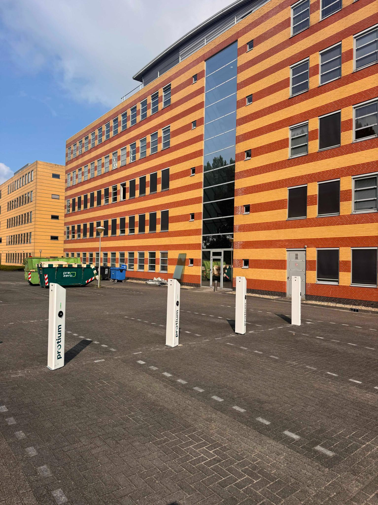 parkeervakken belijning
