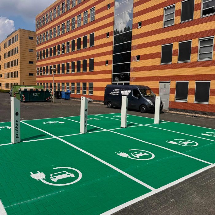 Laadpaal parkeervakken