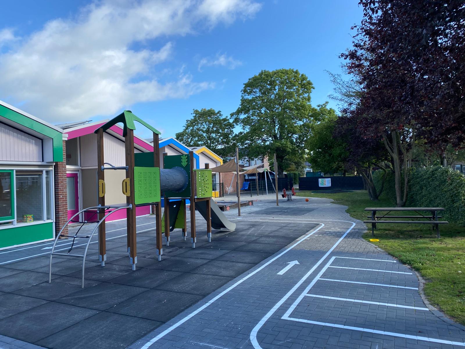 Schoolplein belijning