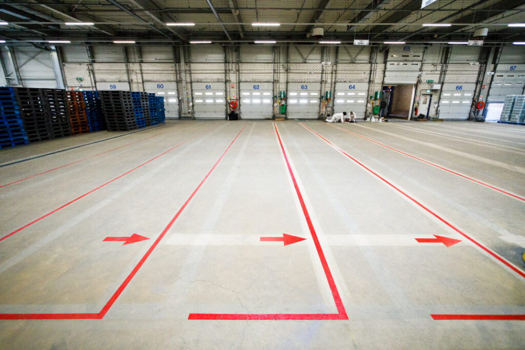 UV belijning bij Ahold