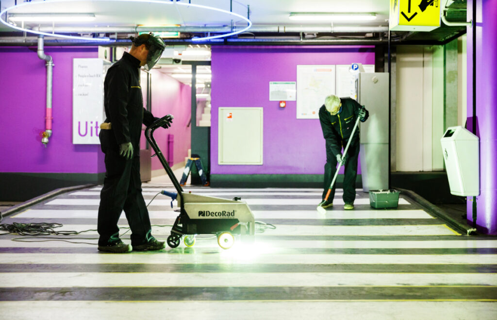 UV belijning Olympisch Stadion